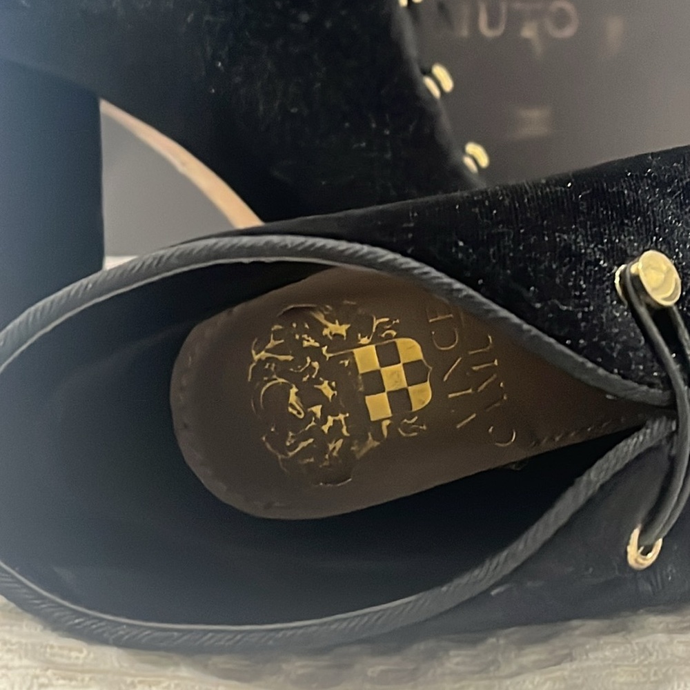 Ankle Boot Shoe Velvet 6M - Picture 4 of 10